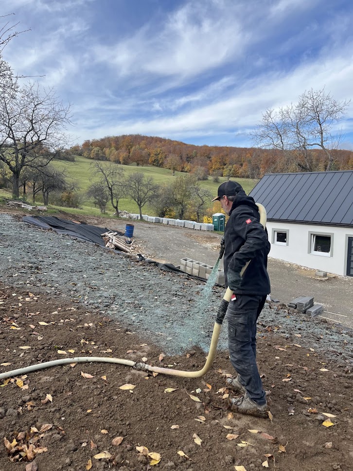 Hydroosev a spevňovanie svahu